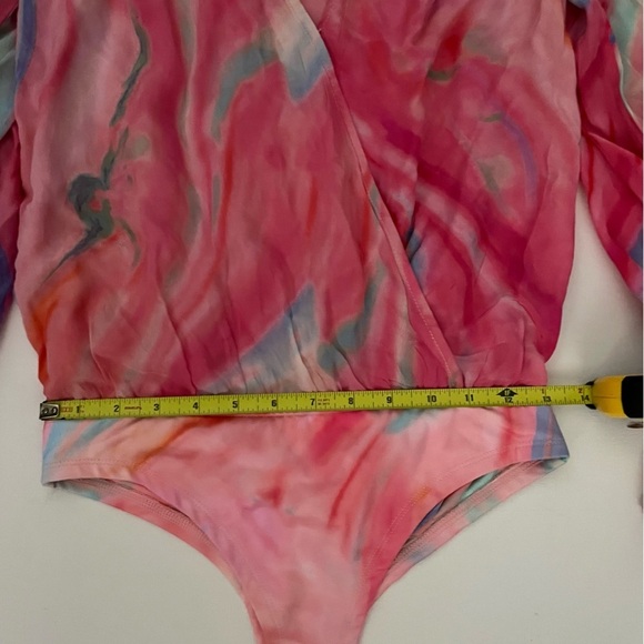 Rococo Sand X REVOLVE Davina Top in Pink Bodysuit XS - Picture 4 of 10